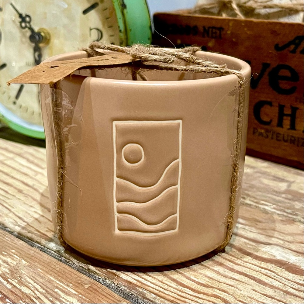 Rae Dunn Planter, Flower Pot, You Are My Sunshine, NWT, Tan - Picture 2 of 4